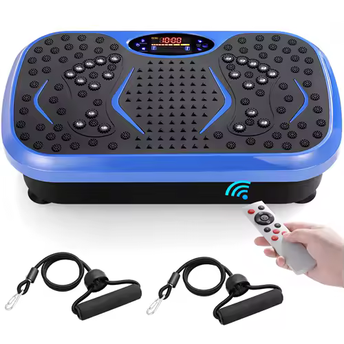 Vibration Plate Exercise Machine, Vibration Plate for Lymphatic Drainage, Whole Body Workout Vibrate Fitness Platform - Image 7