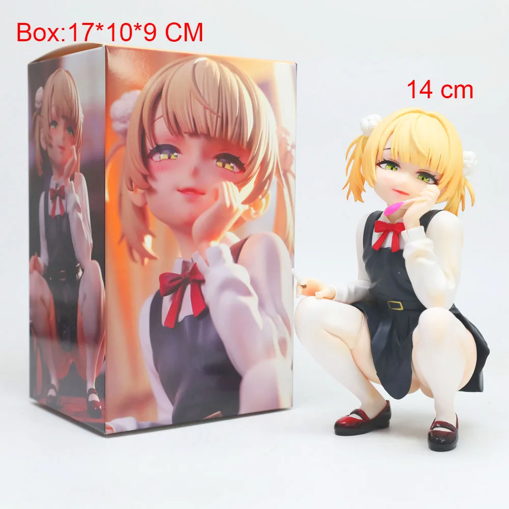 Saophea Shigure Ui Asian Squat Ver. Ecchi Figure, Sexy Anime Girl Waifu Action Figure Collectible Statue, Anime Decor Gift Toy view 6