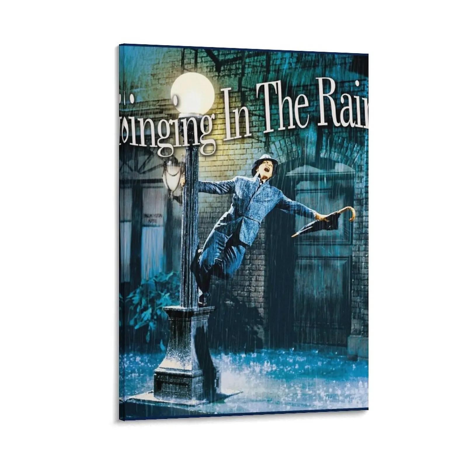 Singing In The Rain, Gene Kelly ,Debbie Reynolds Canvas Painting poster decorative wall canvases posters for wall