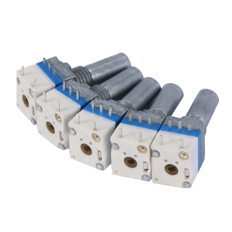 THIVN-20Pcs مقبض الطاقة حجم التبديل لاستبدال Baofeng BF-888S UV-5R UV-82 اسلكية تخاطب