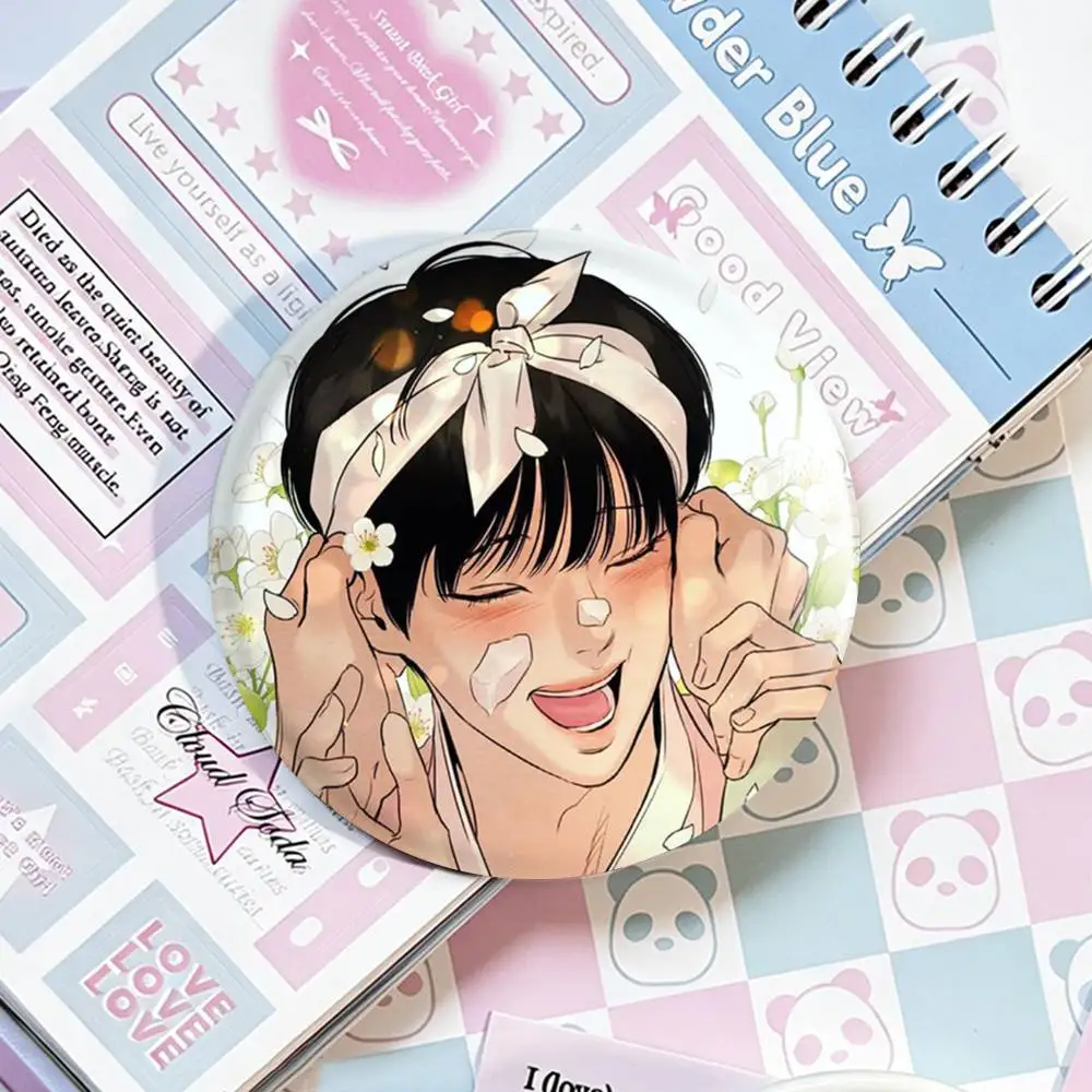Nakyum Seungho Painter of the Night Badges 25 32 44 58 75 mm Round Fans Collect Friends Gifts Brooch Souvenir