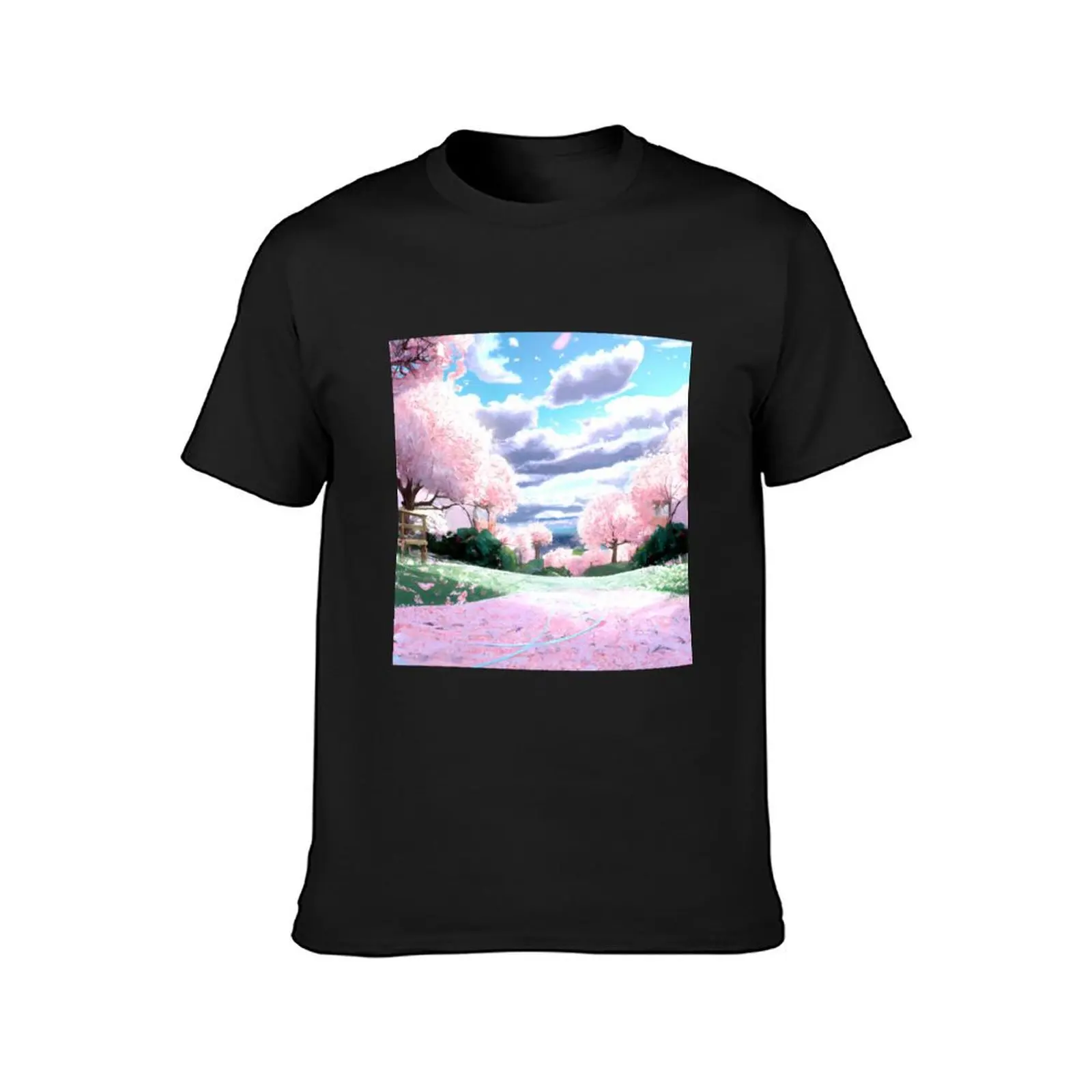 Sakura garden alt T-Shirt new edition aesthetic clothes mens clothing