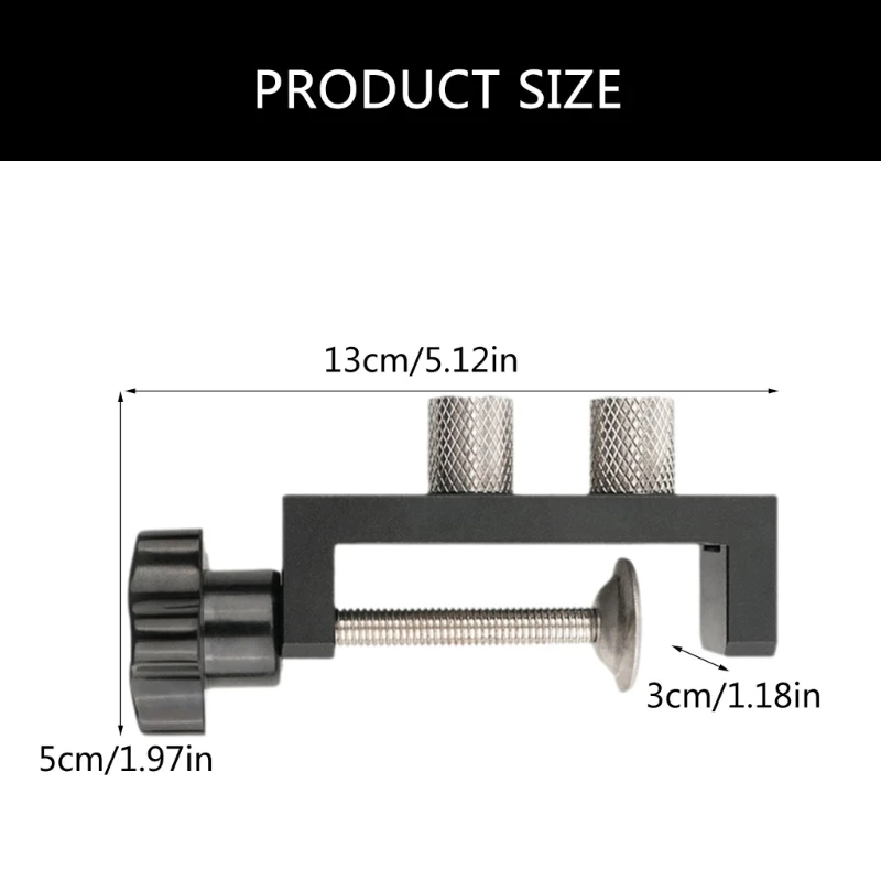 Dễ Dàng Sử Dụng Khung Nhôm Đôi Lỗ Đùn Kim Loại Khoan Bộ Trợ Giúp Cho M6 Lỗ 2020/2040/3030/3060/4040