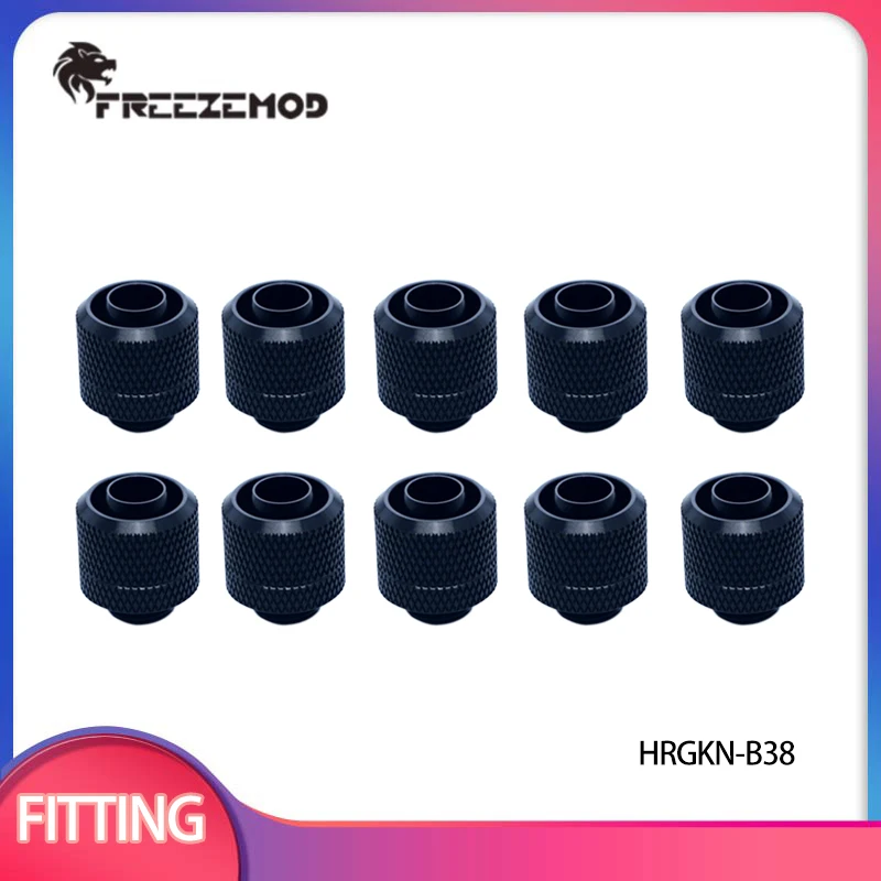 

Соединитель для шлангов FREEZEMOD (6/8/10 шт.) для трубок с внутренним диаметром 10 мм + внешним диаметром 16 мм или ID9.5+OD12.7мм, 3/8"IDx5/8"OD