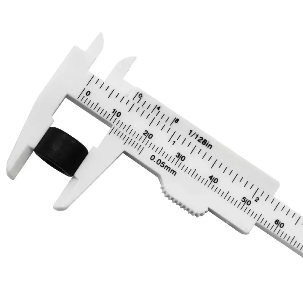 Gifts Portable Students Caliper 0-80mm Dual-scale Vernier Caliper Multifunctional Measuring Calipers