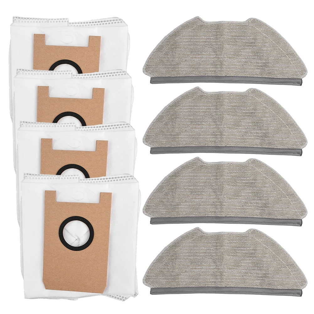 

Replacement Accessory Pack Mop Cloths & Dust Bags Tailored for AIRROBO T20/T20+ Vacuums Includes All Essentials You Need