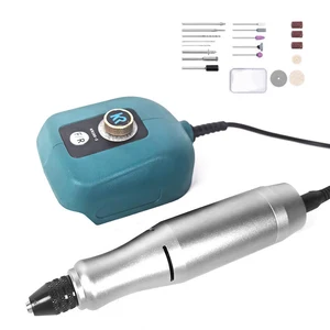20V Compact Grinder 3.2mm Chuck Electric Polishing Machine Portable Grinding Machine Electric Engraving Tool Speed Adjusatble