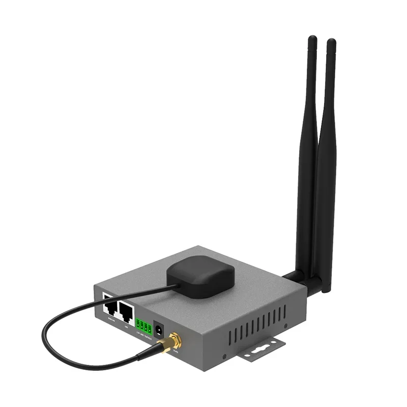 ZLWL ZR1000 خارجي 4G LET جهاز توجيه GPS خلوي صناعي لاسلكي Wifi VPN مع بطاقة Sim لإدارة M2M