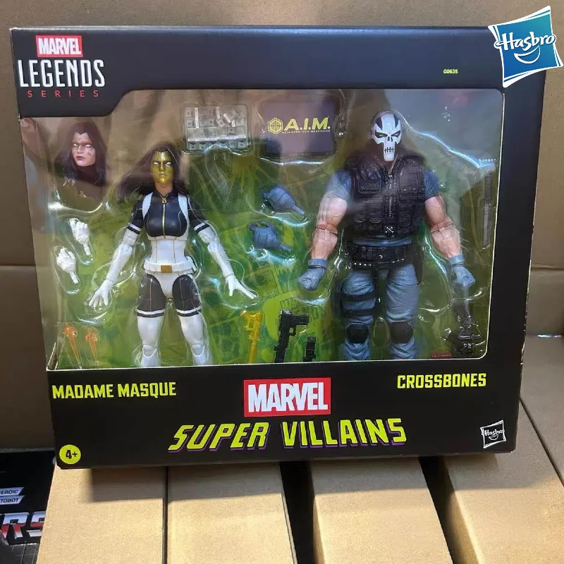 

【IN STOCK】Hasbro Marvel Legends Series Madame Masque & Crossbones 6-Inch Action Figure Collection Original Model Toy Gifts