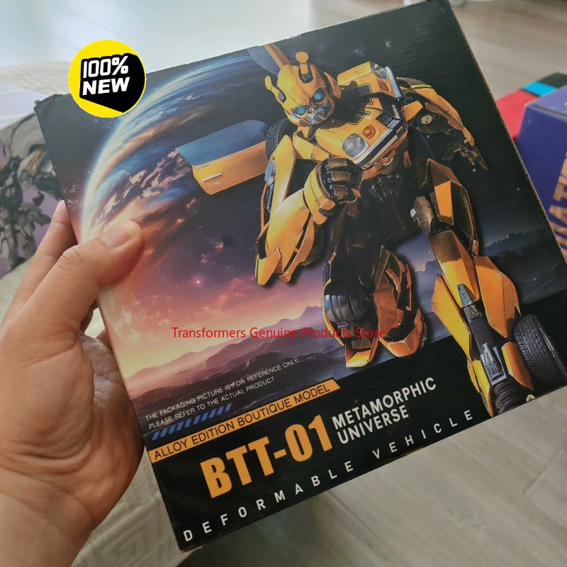 

Enthusiasts New products Spot Transformer Original box BTT-01 Bumblebee Figure model Anime characters Assembly toy Birthday gift