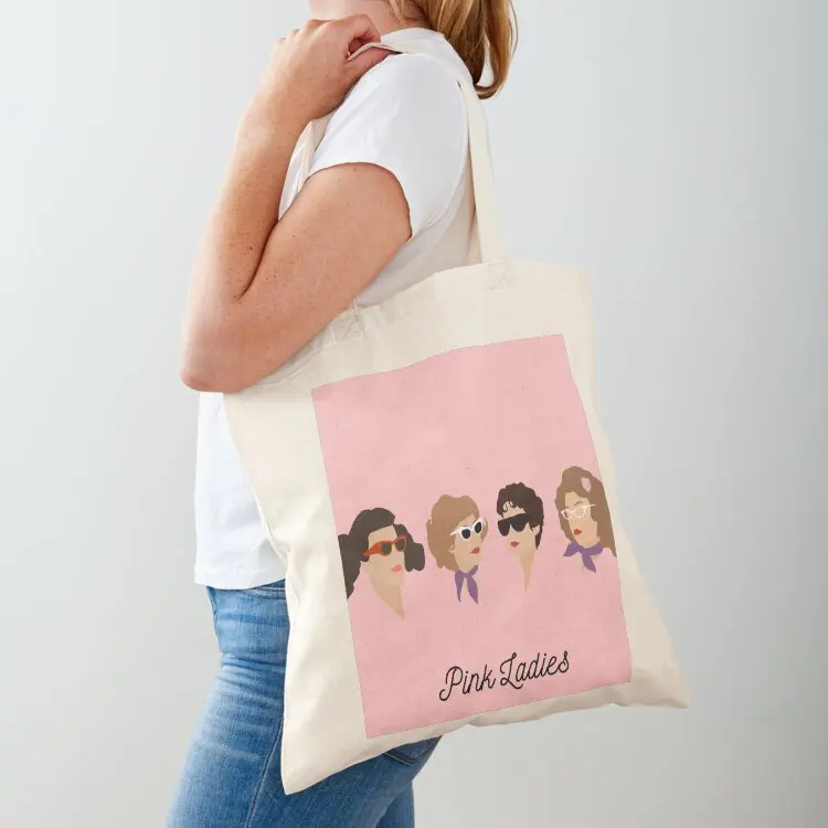 

Pink Ladies Tote Bag Cloth bags supermarket folding bag Women bags free delivery bags