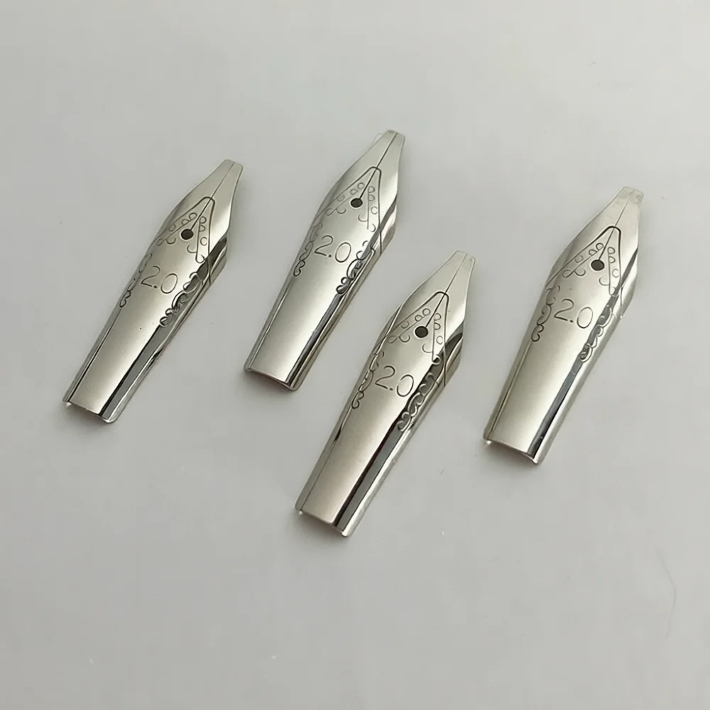Stainless Iridium Fountain Pen Nib For Tibetan Script Writing Replacement Accessory Smooth Calligraphy Stationery Tool