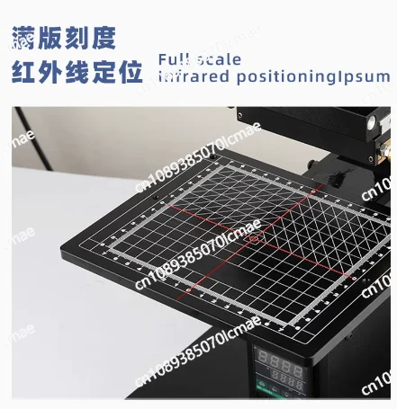 Manual Heat Press Machine PVC Card Paper Hot Foil Stamping  DIY Leather Craft Stamp Embossing Tool