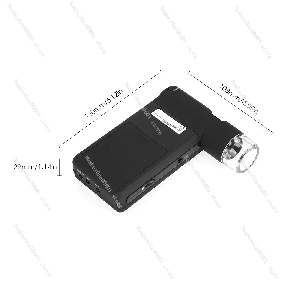 UM039 5.0MP 300X Portable LCD Screen Digital Microscope with Led Light