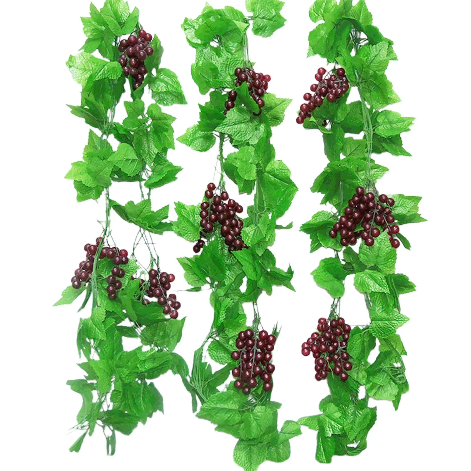 

4 Pieces Artificial Vines Grape Vines Simulation Fruits With Grapes Artificial Artificial Vines Fruit Grapevines