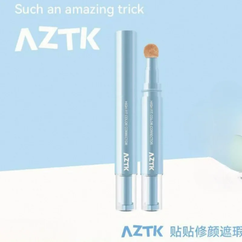 Aztk-保湿フェイスコンシーラースティック、ペンファンデーション、長持ち、肌の色の変更、ニキビの斑点やくまのカバー、メイクアップ