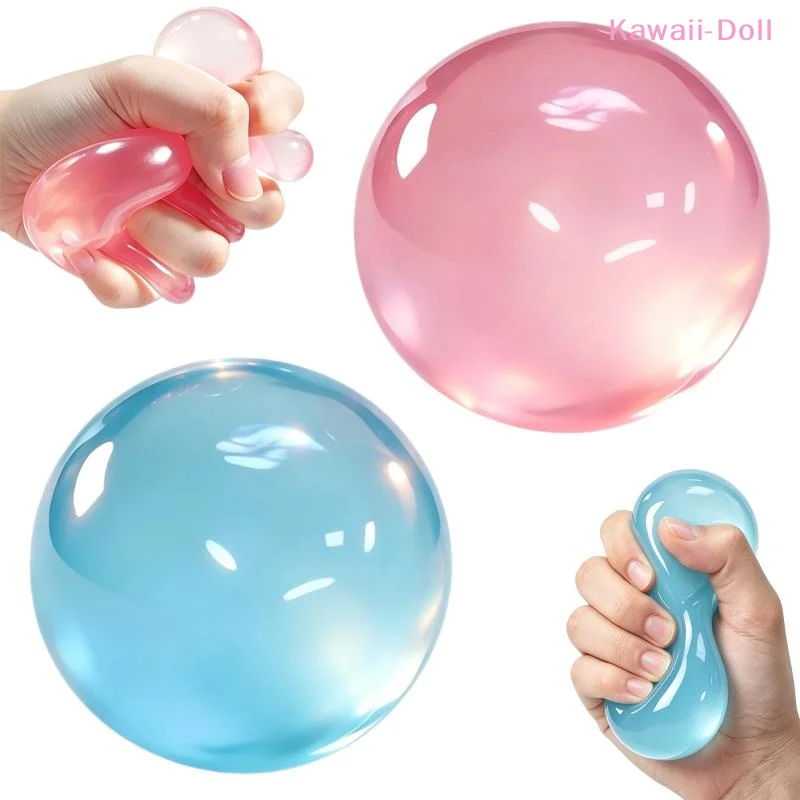 [DO]Coconut Oil Pressure Ball Soft Novelty Toy Slow Rebound Portable Desktop Squeezer For Relaxation And Stress Relief[DO]