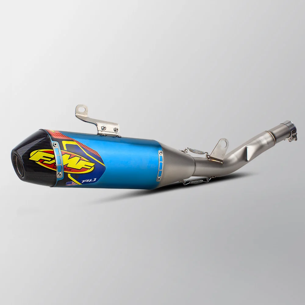 Slip on Exhaust MufflerFor Yamaha YZ250F WR250F YZ450F WR450F YZ/WR 250F/450F Motorcycle Escape Mid Pipe Kit
