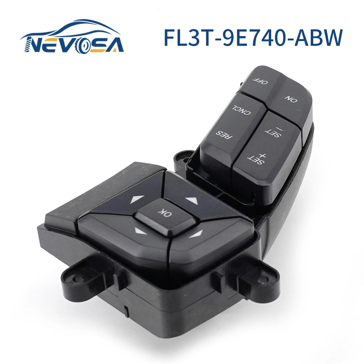 

NEVOSA FL3T-9E740-ABW For Ford F250 F350 2015-2019 FL3T9E740ABW Steering Wheel Cruise Control Switch