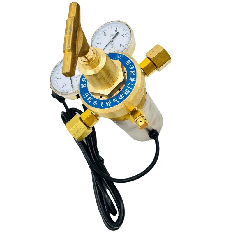 Industrial high pressure CO2 gas pressure regulator CO2 pressure reducer G5/8 G3/4