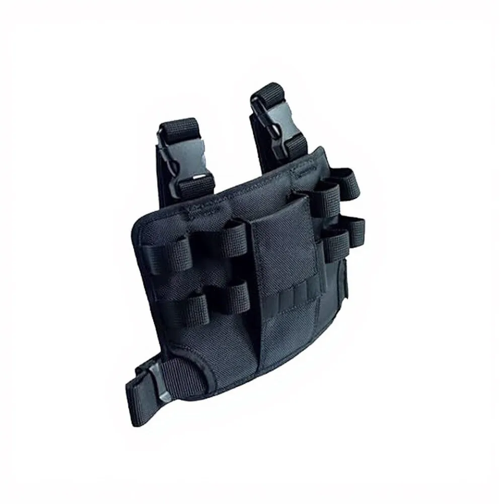 Multifunctional Tool Waist Bag for Electricians Plumbers Carpenters Waterproof Nylon Construction 25x18x2cm Lightweight Design
