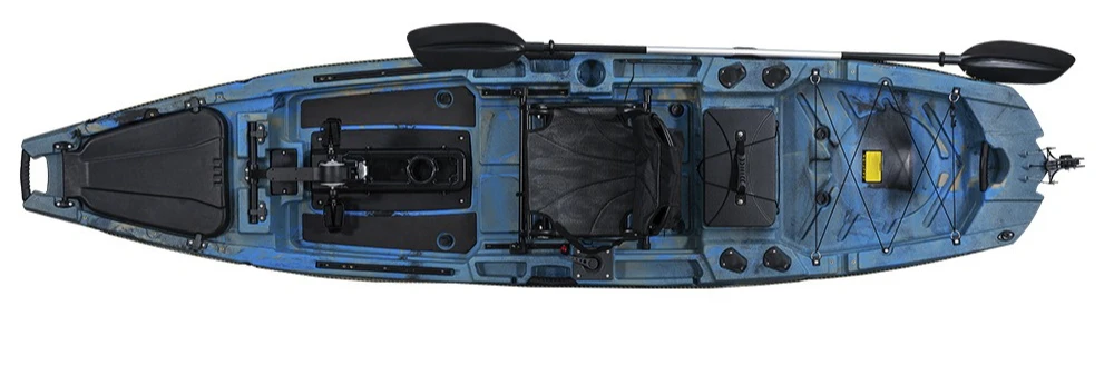 One-man pedal Kajak plastic kayak hard plastic. view 6