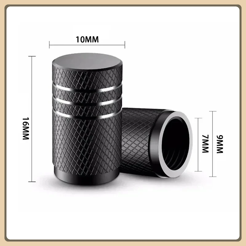 4 قطعة دراجة نارية الإطارات صمام ينبع غطاء نمط الإطارات غطاء صمام الإطارات عجلة الجذعية غطاء صمام الهواء اكسسوارات السيارات العالمية #6