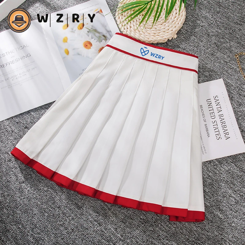 Summer Women\'s Golf Skirt Safety Pants High Quality Women\'s Golf Short Pleated Skirt Fashion Sports Tennis WZRY Golf Dress