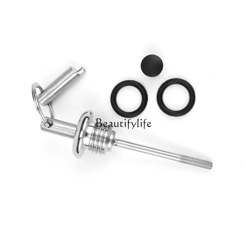 

LD20Modified Anti-Theft Oil Dipstick Stainless Steel Anti-Skid Oil Plug Cover