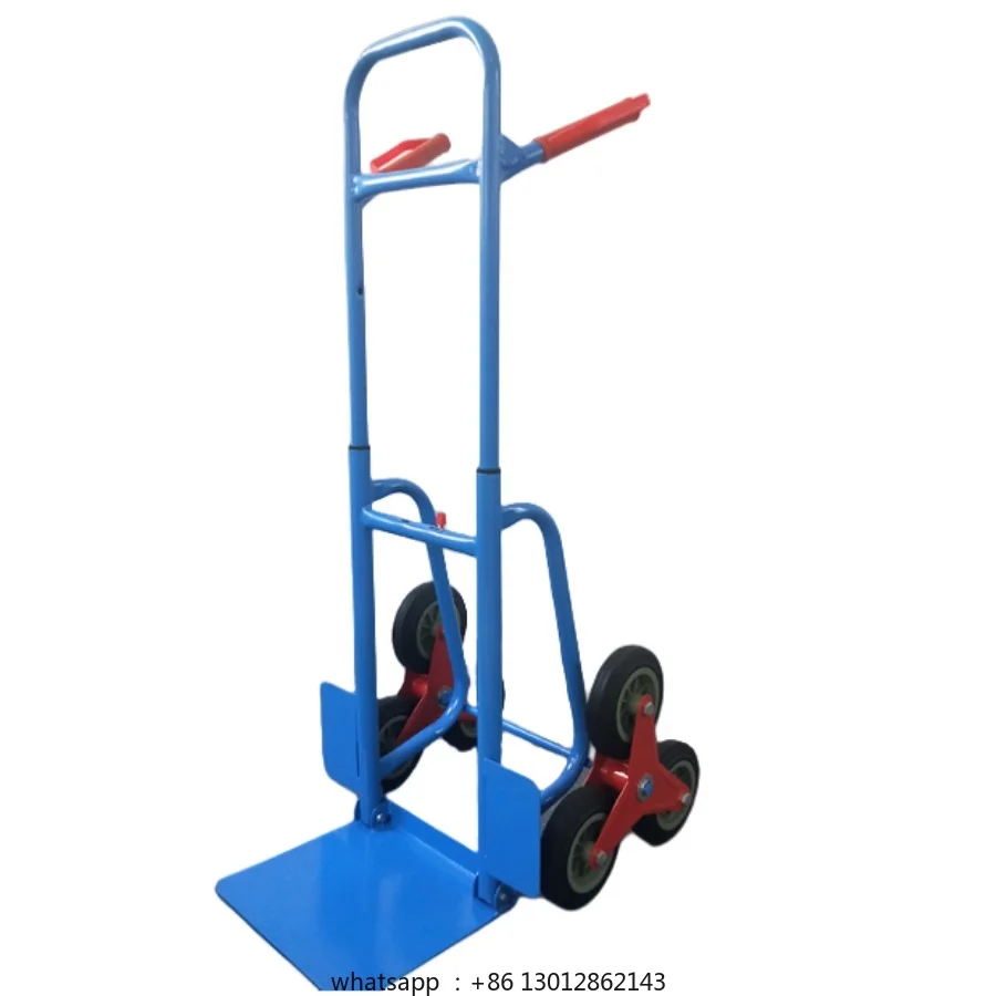 

400kg heavy-duty small folding transport vehicle climbing stairs function mountain climbing vehicle climbing stairs