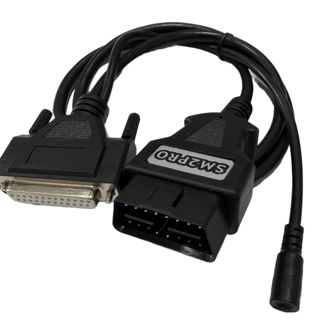 Diagnostic Cable 3 LED Light KLINE CAN-L CAN-H Bench Pinout Cable for SM2 Pro PCMFlash J2534 VCI ECU Programmer Read/Write