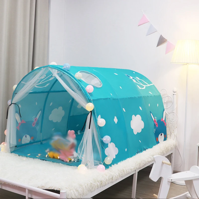 

Children's bed tent baby bed sharing tunnel boys playhouse bed canopy princess bed curtain playhouse surprise gifts for children