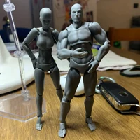 13cm Sketch Draw Male Female Movable Body Model Artist Art Painting Anime Figure Action Figure Model Mannequin Toy Gifts 3