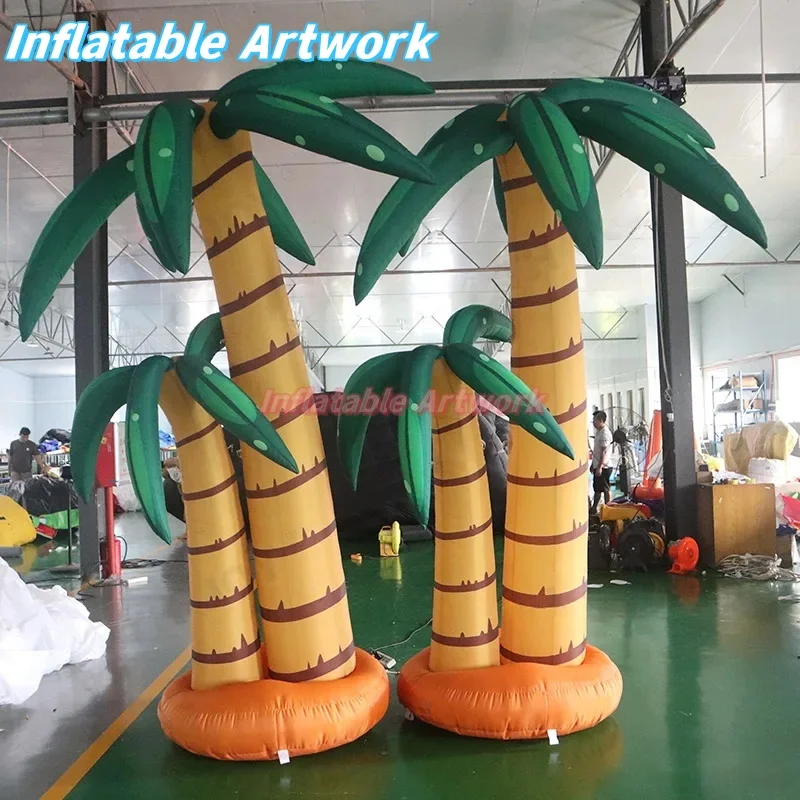 

Custom Made Large Air Blown Palm Tree Design for Stage Hall Decoration Toys