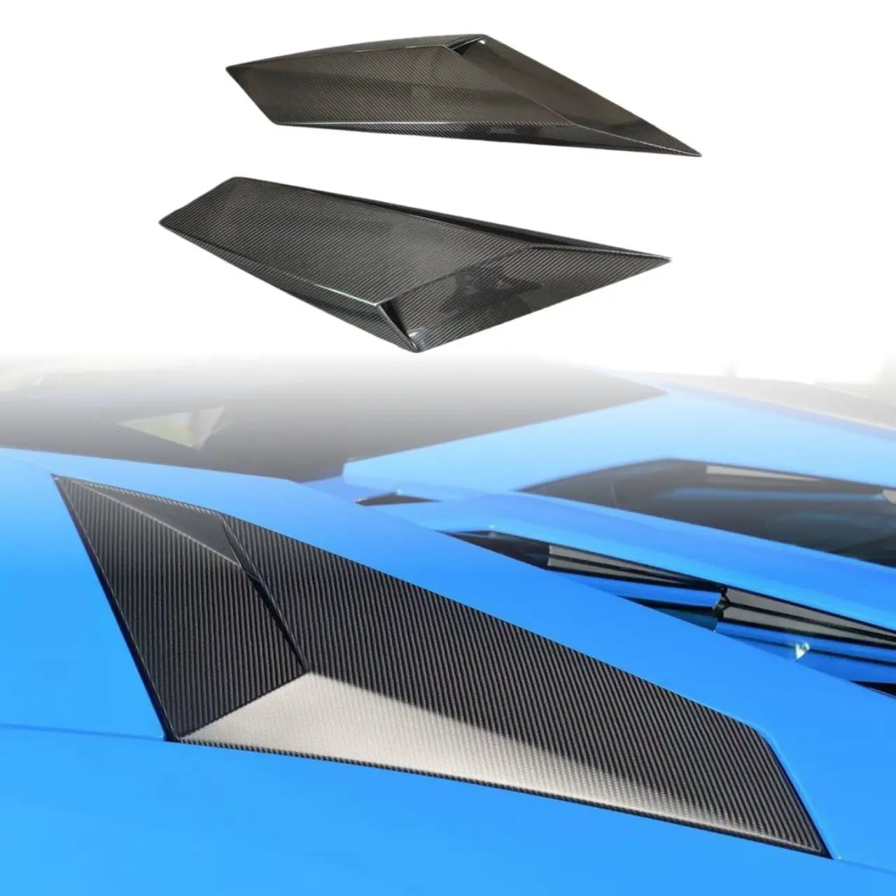 Suitable for Lamborghini Aventador LP-700 720 upgraded SV carbon fiber rear intake trend