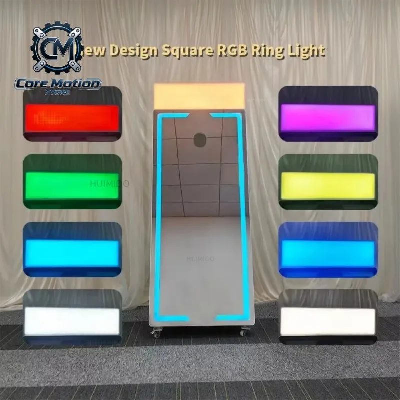 Digital Mirror Photo Booth Touch Screen Mirror Photo Booth with Camera and Printer Mirror Photo Booth view 4