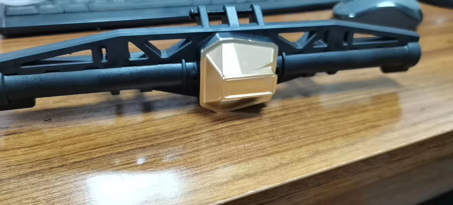 Axial SCX6 Trail Honcho 1/6 액슬 하우징용 KEBEILEE CNC 황동 또는 알루미늄 액슬 커버