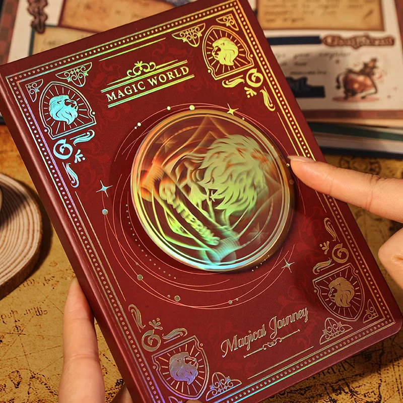 Magic Academy Notebook Gift Box Hardcover Journal For Students Teens Women School Desk Christmas Birthday Gift Includes Pen