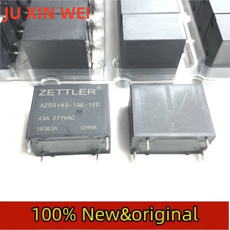 5PCS AZSR143-1AE-12D 12V ZETTLER 43A Relay Replaces HF161F-40 12-HSTF HTF