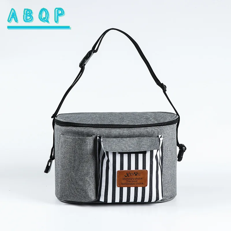 New Baby Stroller Hanging Bag Multifunctional Baby Bag Fashionable and Lightweight Stroller Storage Hanging Bag Large Capacity 2