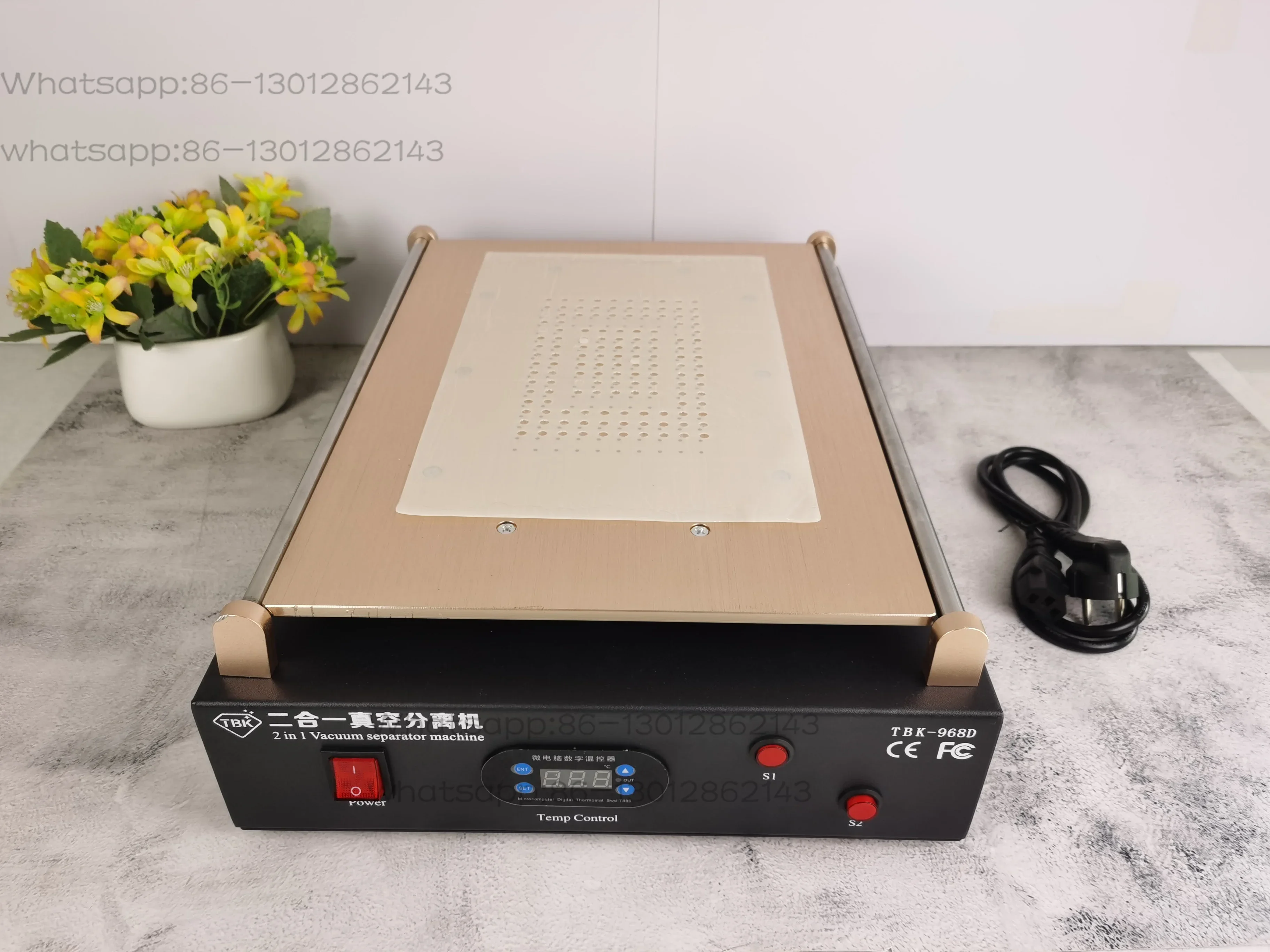 19-Inch flat LCD touch screen separator, TBK 968D machine tool equipment