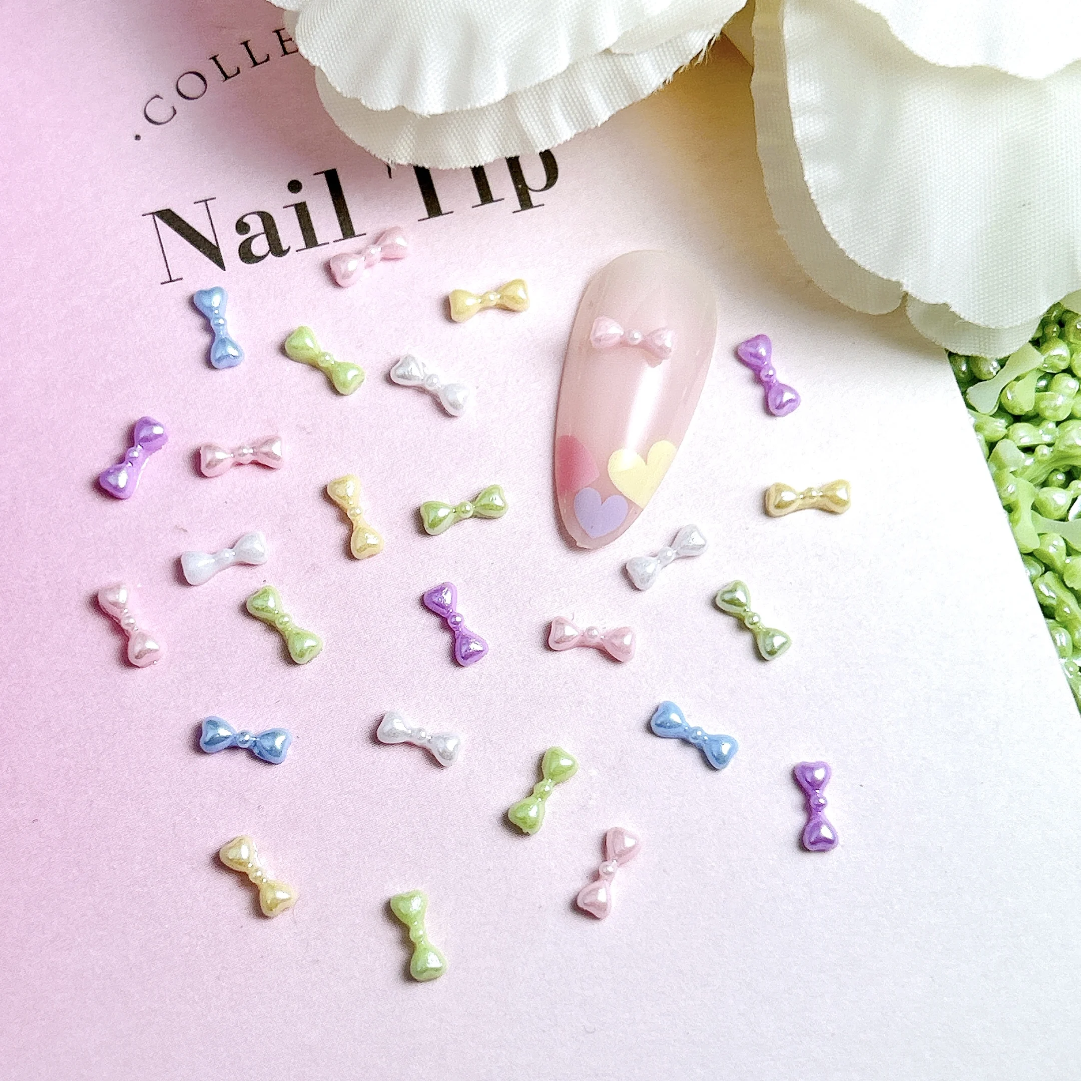 50 قطعة لامعة صغيرة الراتنج التعادل مسمار السحر رائعتين الحد الأدنى الملونة القلب الانحناء مسمار الفن زينة DIY بها بنفسك مانيكير تصاميم