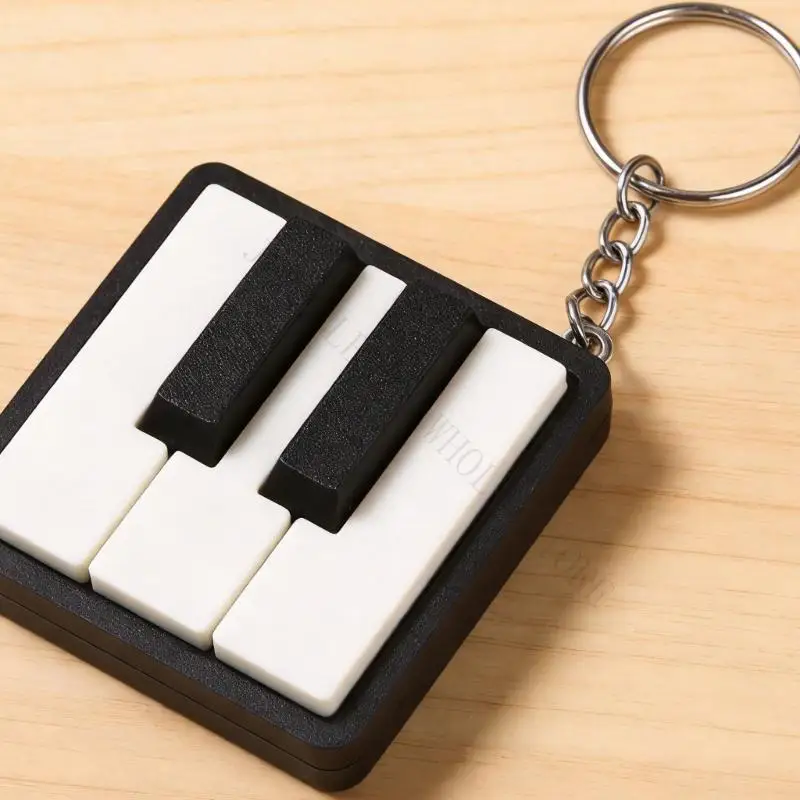 R7UF Playable Mini Piano Keychain Makes Sweet Sounds For Music Fan