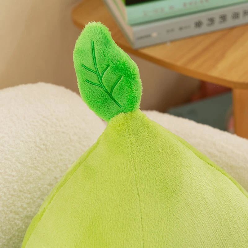 30CM Cute Avocado Plush Toy Super Soft Pear Green Plant Plant Throw Pillow Doll, a Festival and Birthday Gift for Children