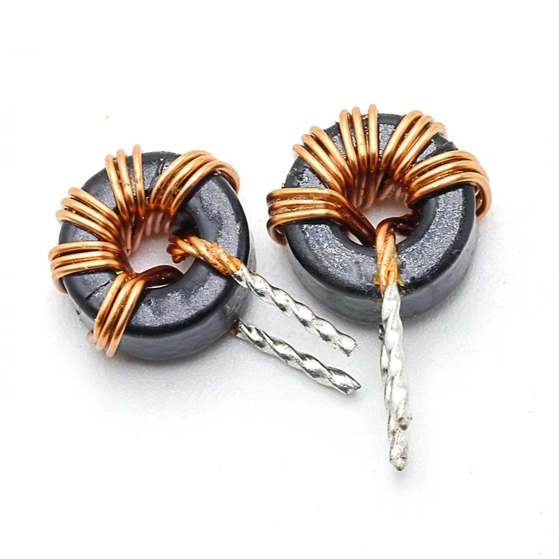 High current magnetic ring inductor 38125-2.2UH iron silicon aluminum ring inductor  three-wire parallel winding inductor coil