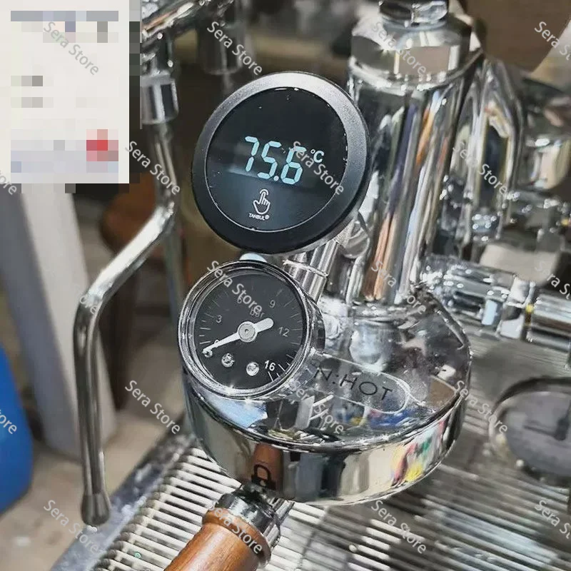 E61 Espresso Machine Upgrade Kit with Pressure Gauge & Thermometer, Dual Display