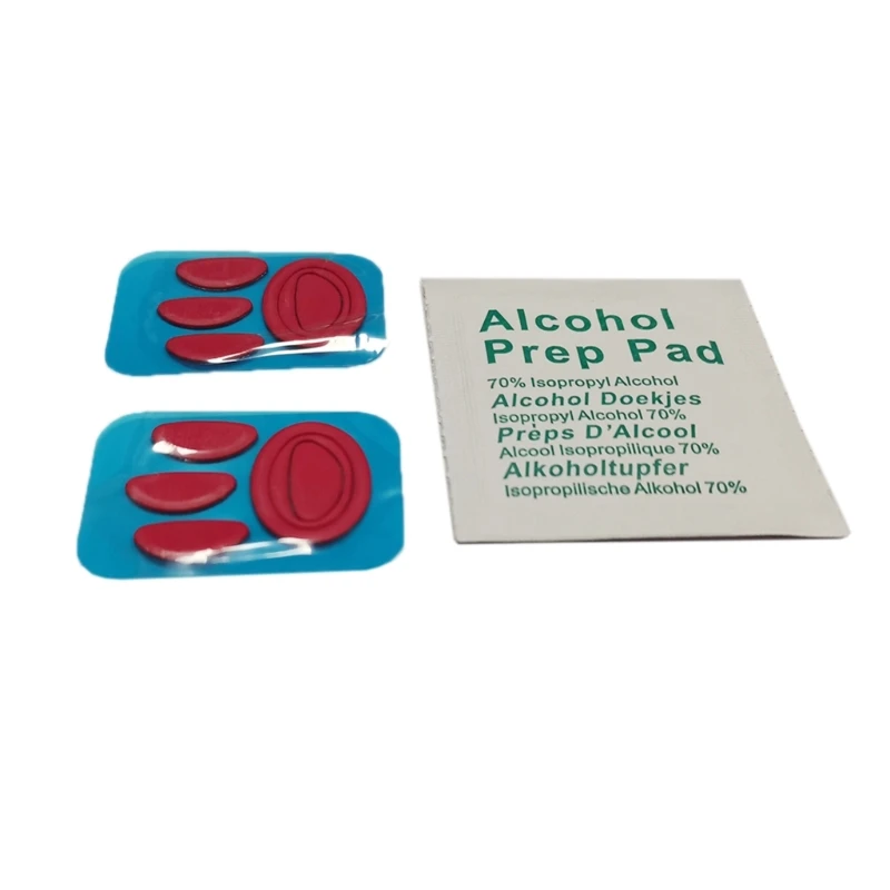 2 Gói Chuột Chuyên Nghiệp Bánh Dán Chuột Chân Miếng Lót Lướt Đường Cong Thay Thế Cho ZOWIE EC1-B EC2-B Chuột