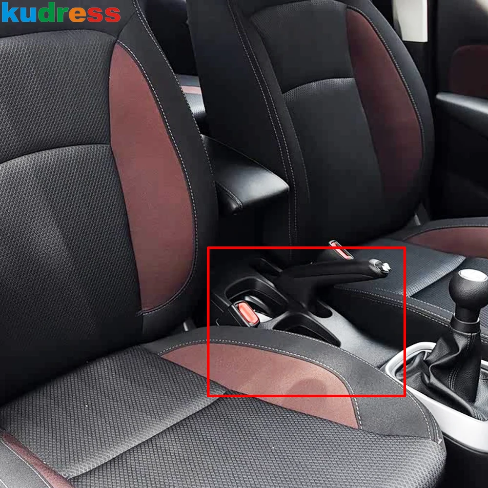 Car Center Console Gear Shift Box Panel Cover Trim For Suzuki Sx4 S-Cross 2014-2018 Water Cup Holder Frame Interior Accessories