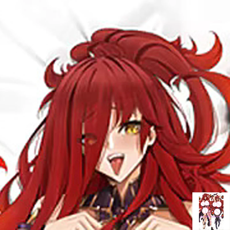 

Anime Dakimakura Pillow Case Astaroth Sexy and Busty Beautiful Girl Double-Sided Halloween Decoration