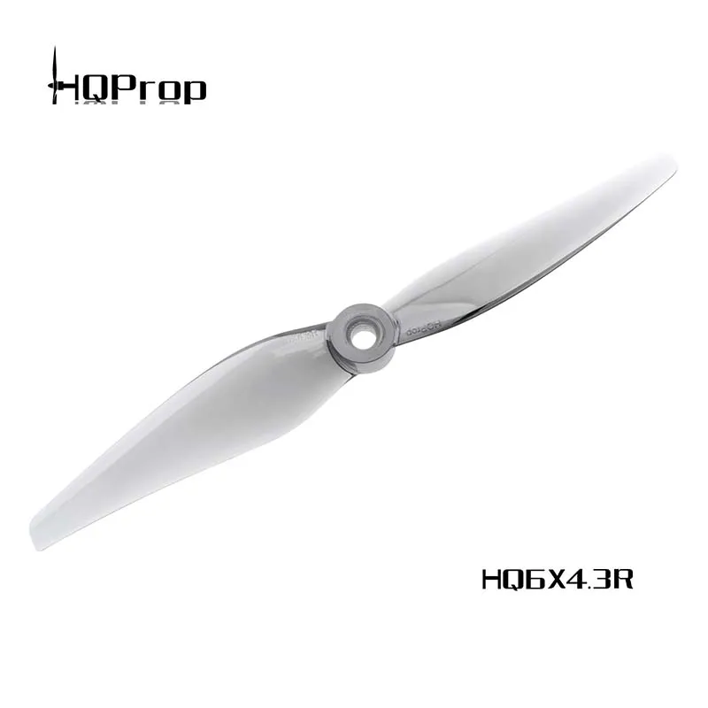 HQProp 6x4.3 6‑Inch 2‑Blade FPV Racing Drone Propeller 2CW+2CCW PC Replacement Props